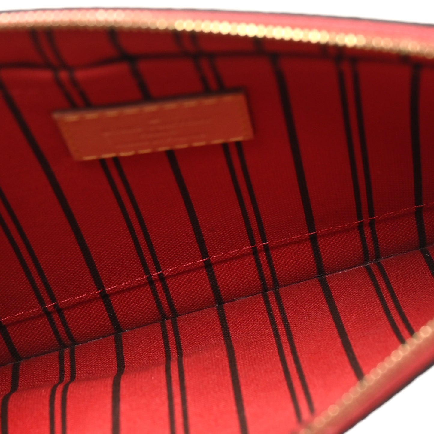 Monogram Neverfull MM GM Pochette Cherry