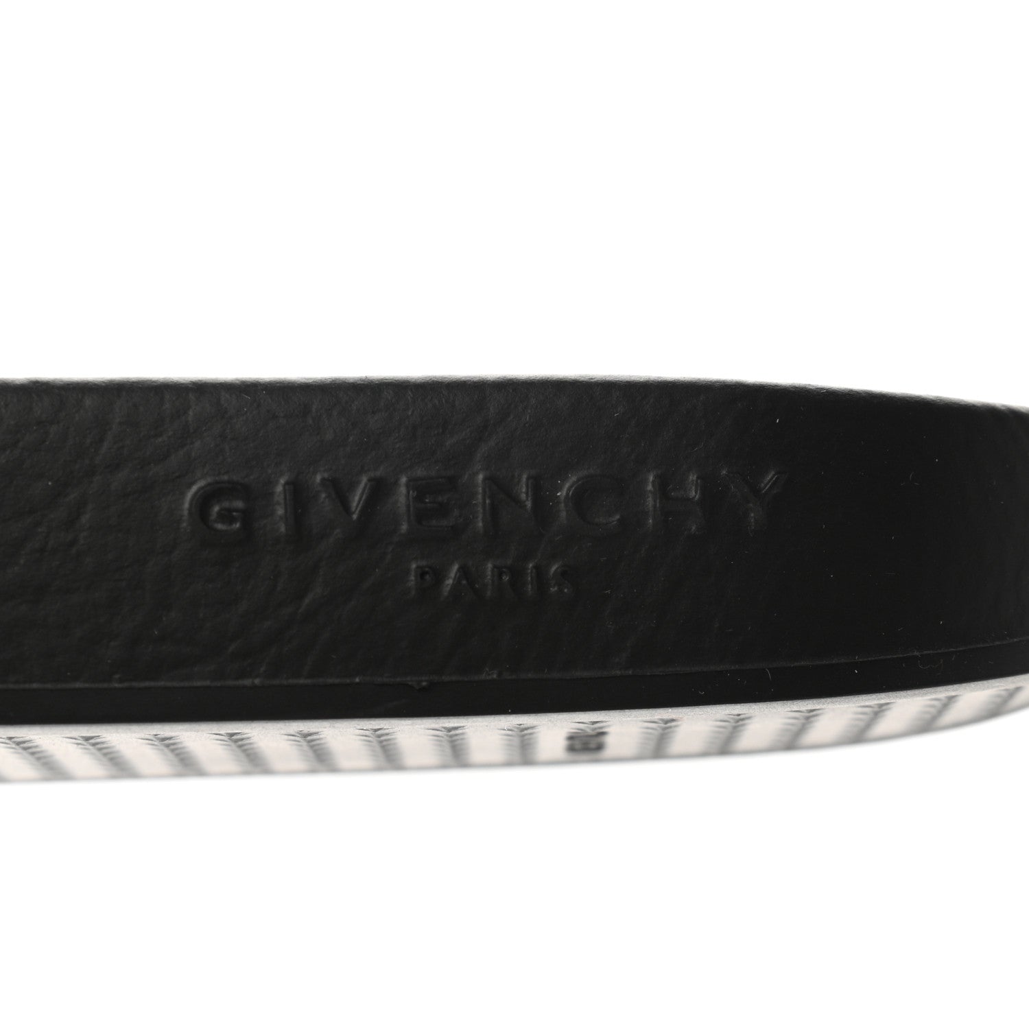 Givenchy Metallic Rubber Logo Pool Slide Sandals 38 Neon Pink 7 of 9