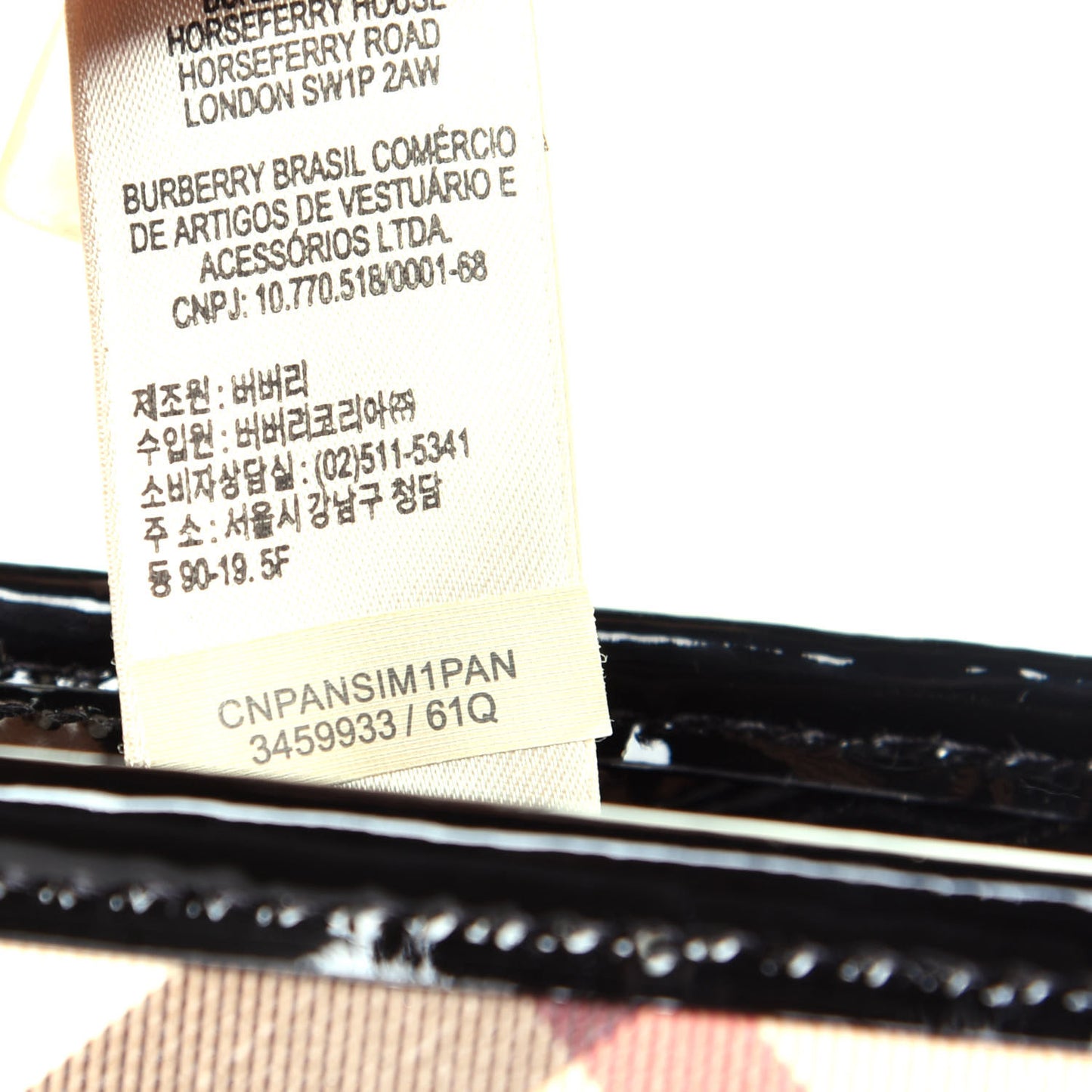 Nova Check Newbury Black