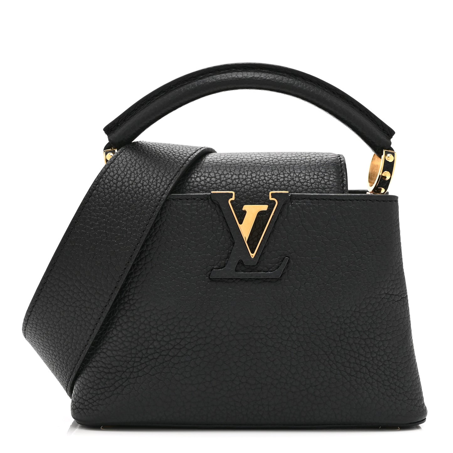 Taurillon Mini Capucines Black