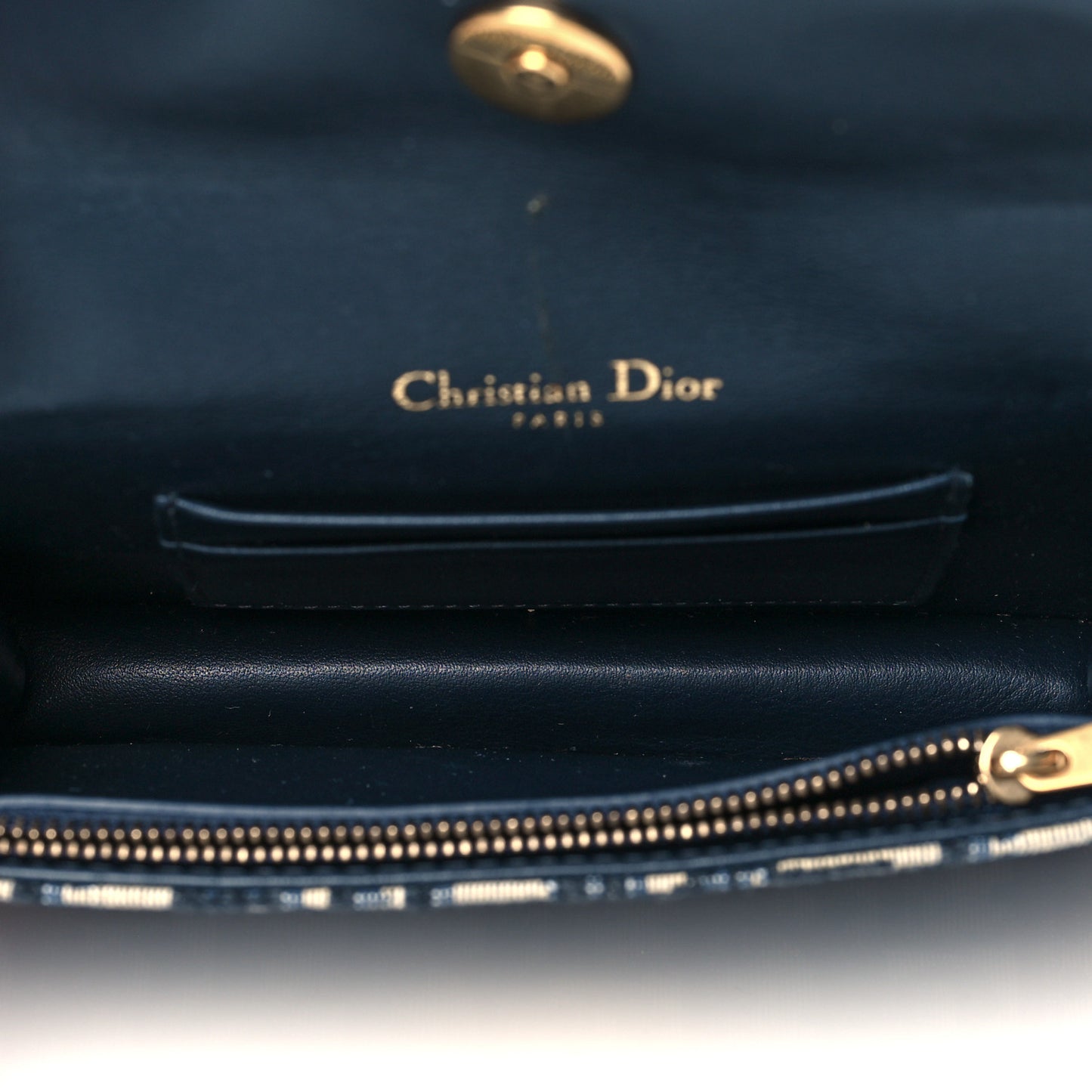 Oblique Saddle Belt Bag Blue