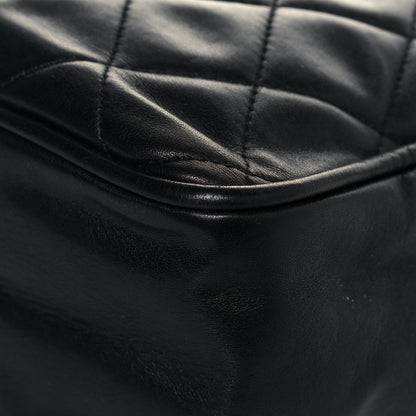 Chanel Lambskin Quilted Shoulder Bag Black 11 of 25