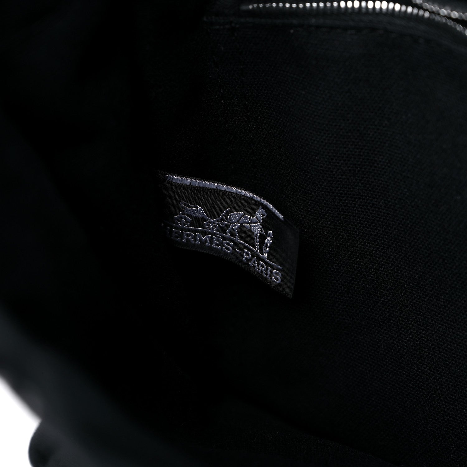 Hermes Canvas Fourre Tout PM Black 5 of 10