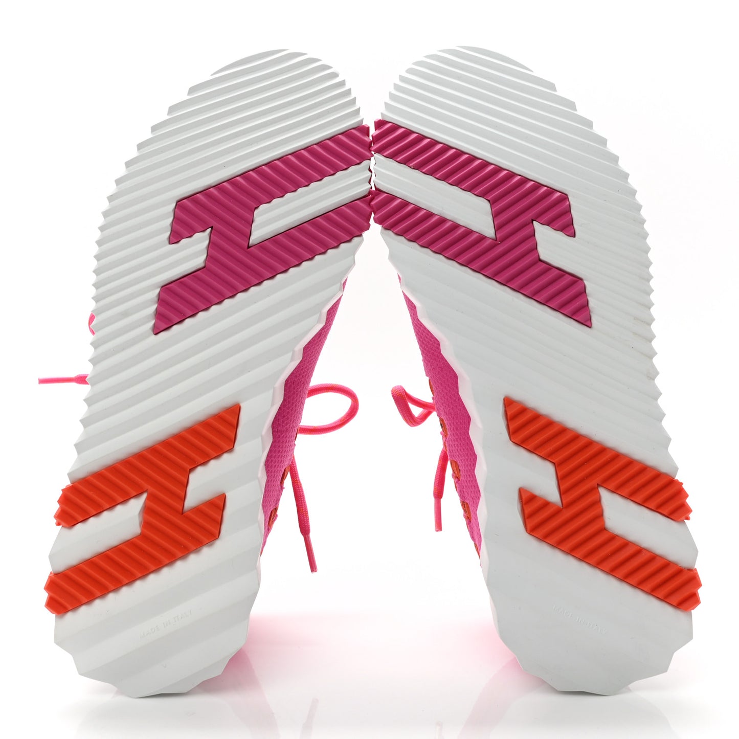 Knit Womens Flex Bolduc Sneakers 37.5 Rose Framboise Orange