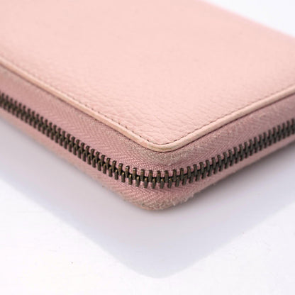 Gucci Calfskin Butterfly Farfalla Zip Around Wallet Perfect Pink 12 of 21