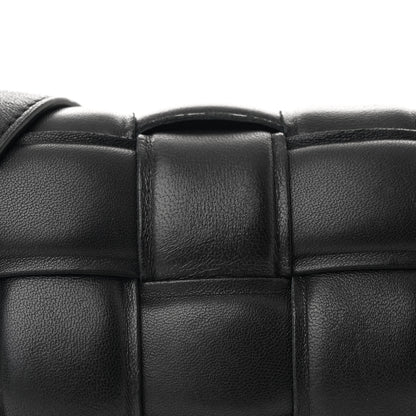 Bottega Veneta Nappa Maxi Intreccio Small Padded Cassette Crossbody Bag Black 7 of 10