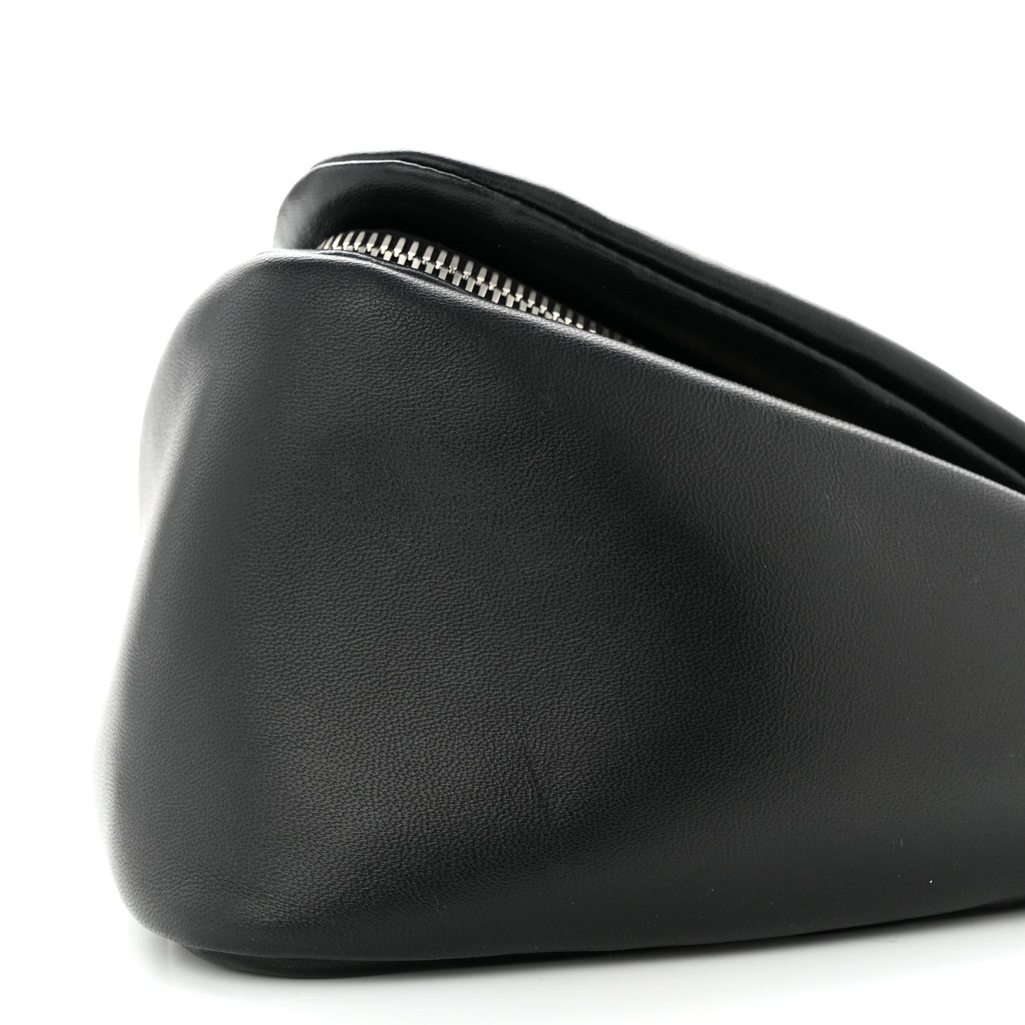Nappa Padded Signaux Triangle Crossbody Black