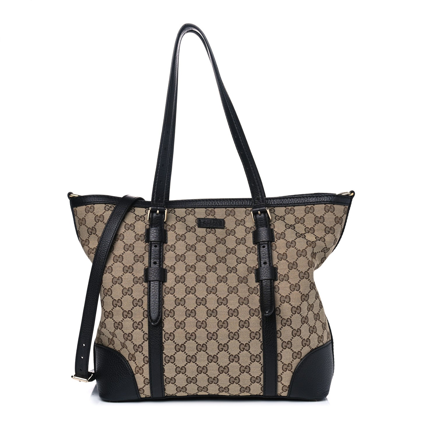 Monogram Cellarius Calfskin Tote Beige Ebony Black