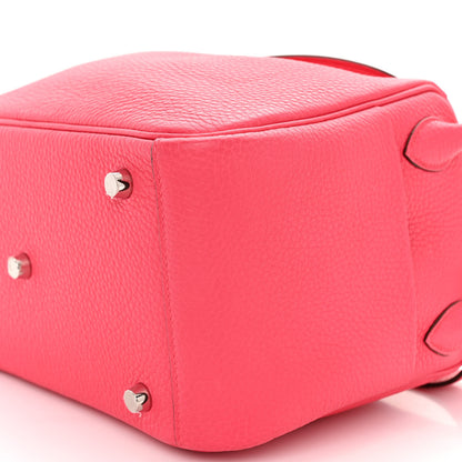 Hermes Taurillon Clemence Lindy 26 Rose Extreme 10 of 10