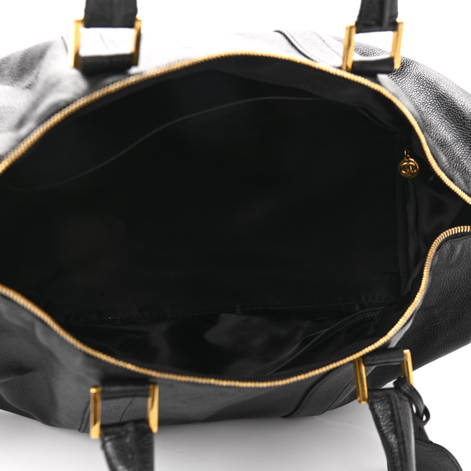 Chanel Caviar Timeless CC Duffel Bag Black 5 of 10