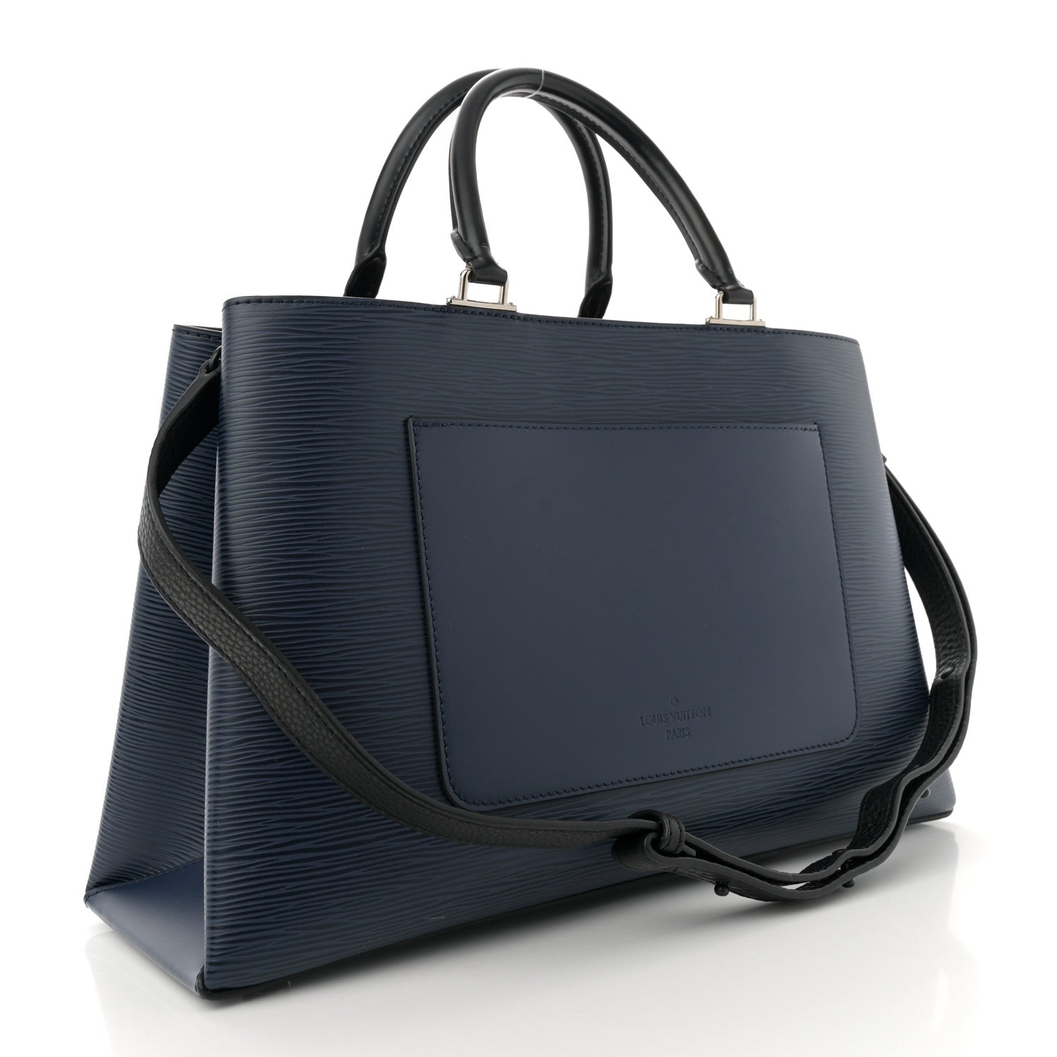 Louis Vuitton Epi Kleber MM Indigo 3 of 10