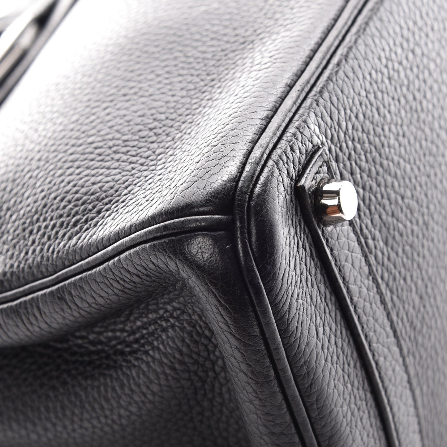 Taurillon Clemence Birkin 30 Black