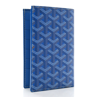 Goyard Goyardine Card Case Sky Blue 3 of 7