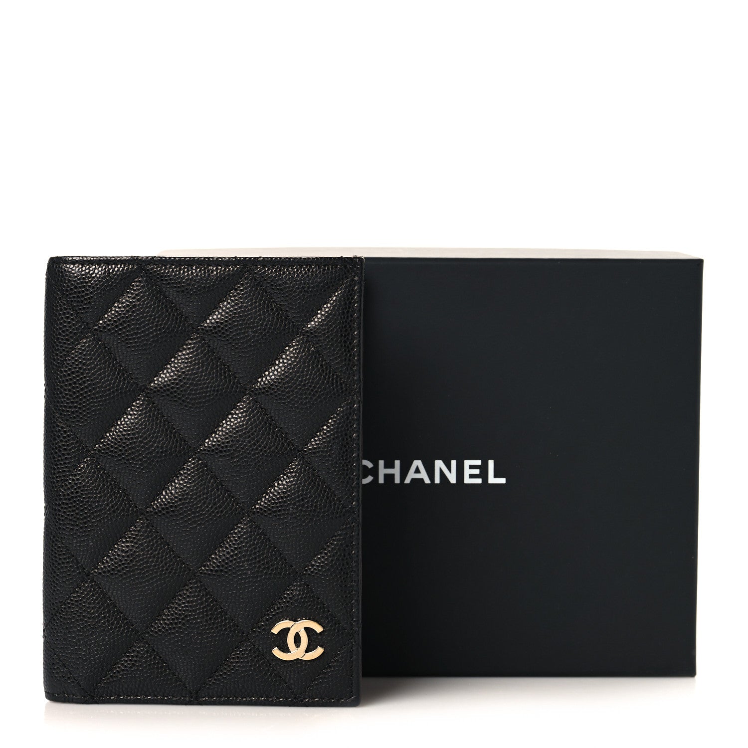 Chanel Caviar Quilted Passport Holder Black 8 of 8
