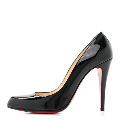 Christian Louboutin Patent Pigalle 100 Pumps 37.5 Black 1 of 12