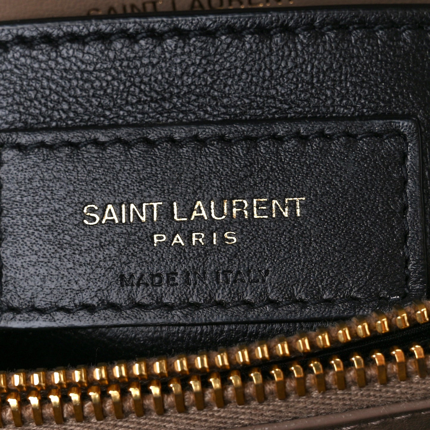 Calfskin Y Quilted Monogram Small Loulou Chain Satchel Taupe