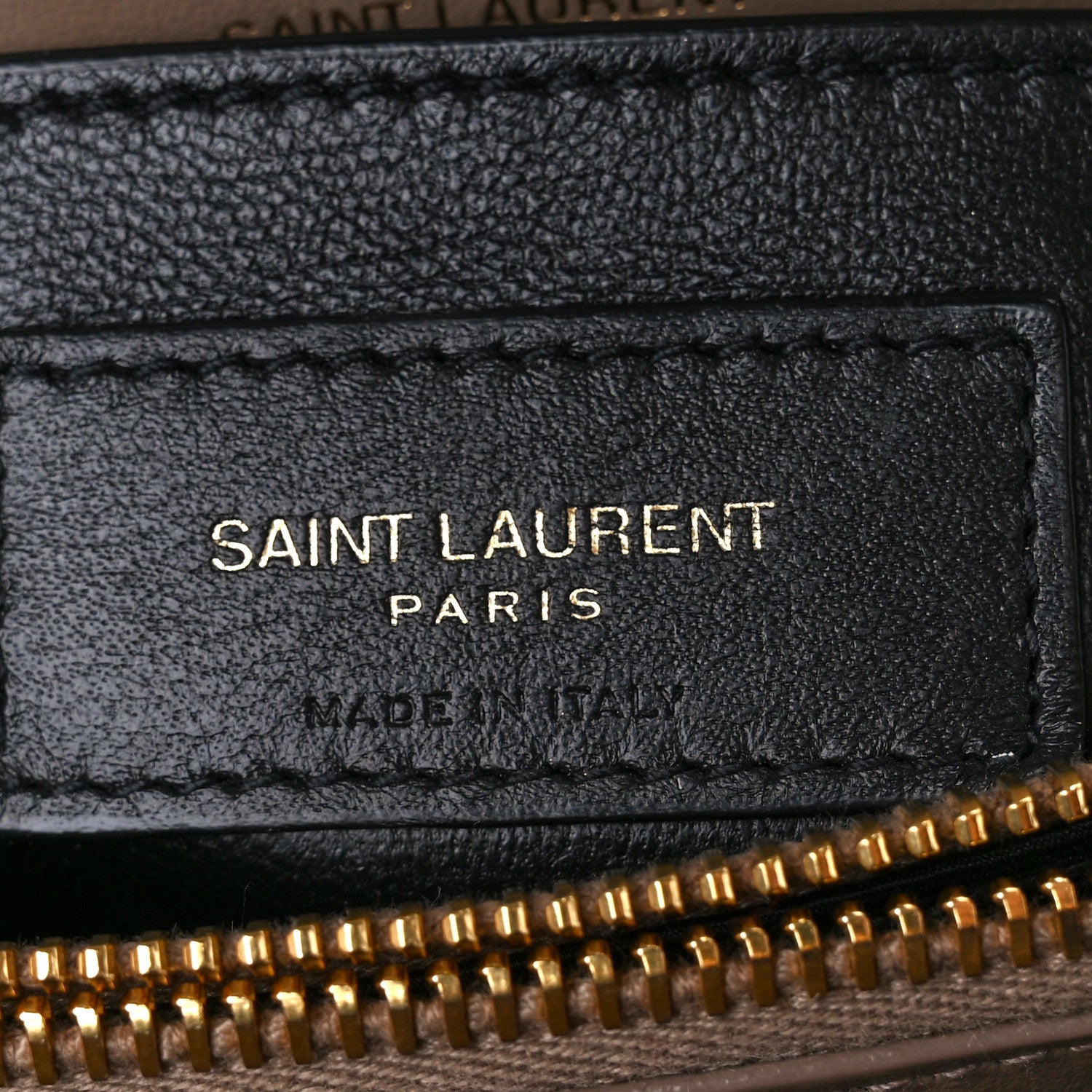 Saint Laurent Calfskin Y Quilted Monogram Small Loulou Chain Satchel Taupe 7 of 11