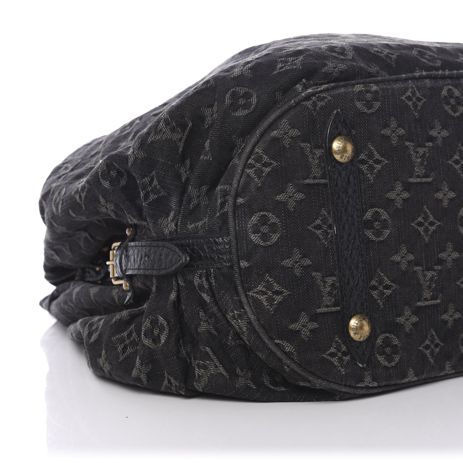 Louis Vuitton Denim Mahina XL Black 7 of 11