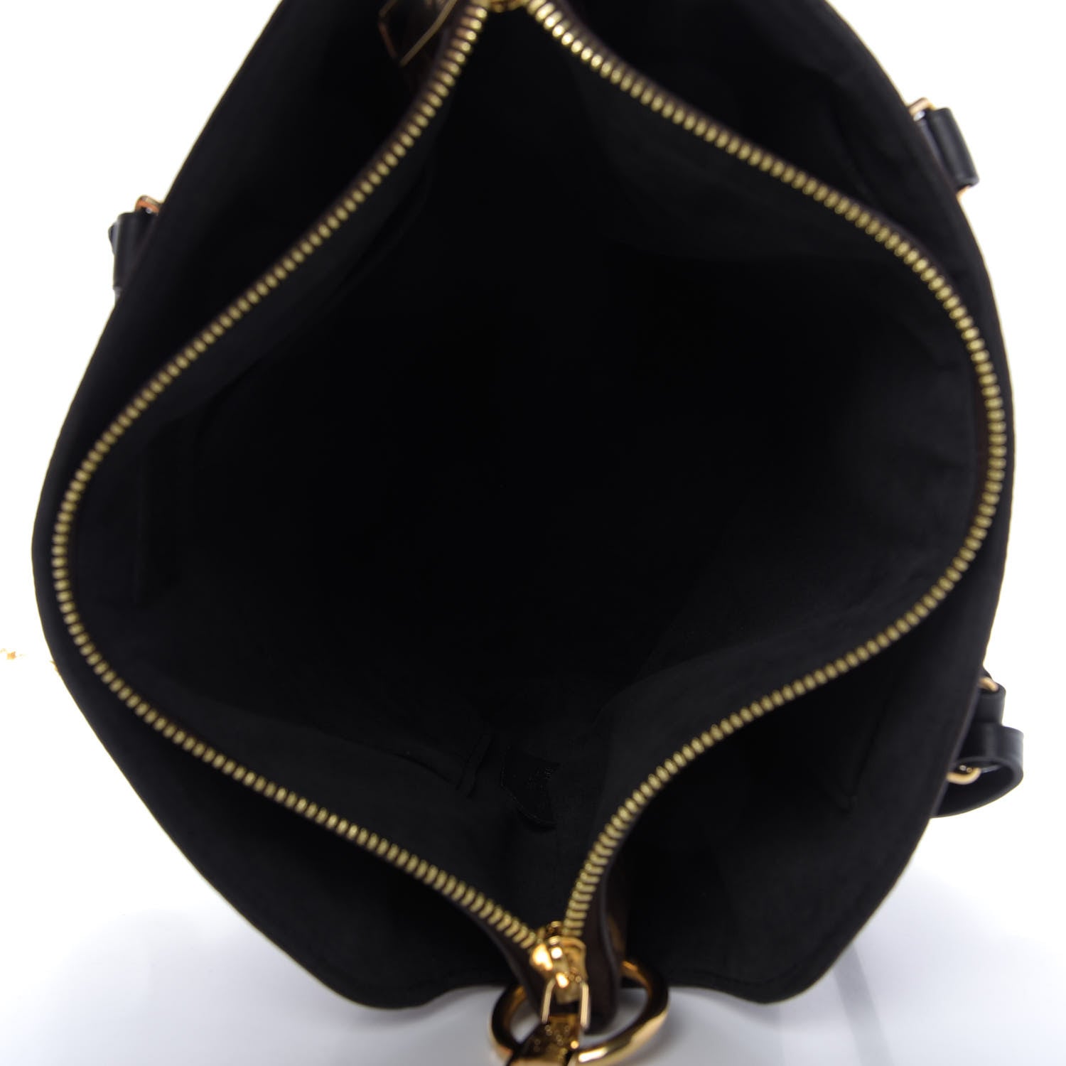 Louis Vuitton Monogram Flower Zipped Tote PM Black 6 of 13