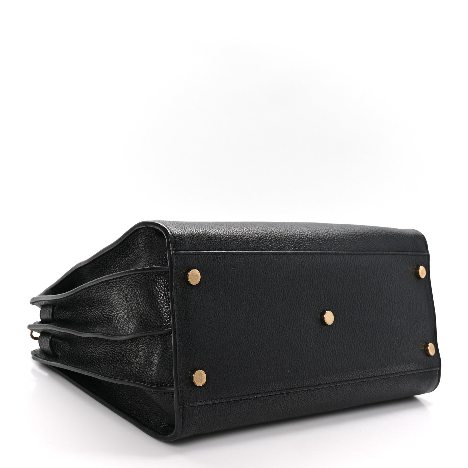 Saint Laurent Grained Calfskin Small Supple Sac De Jour Black 5 of 12