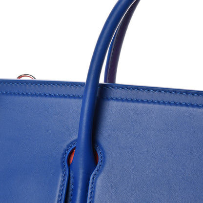 Versace Vitello Palazzo Empire Bag Red Blue Black 13 of 15