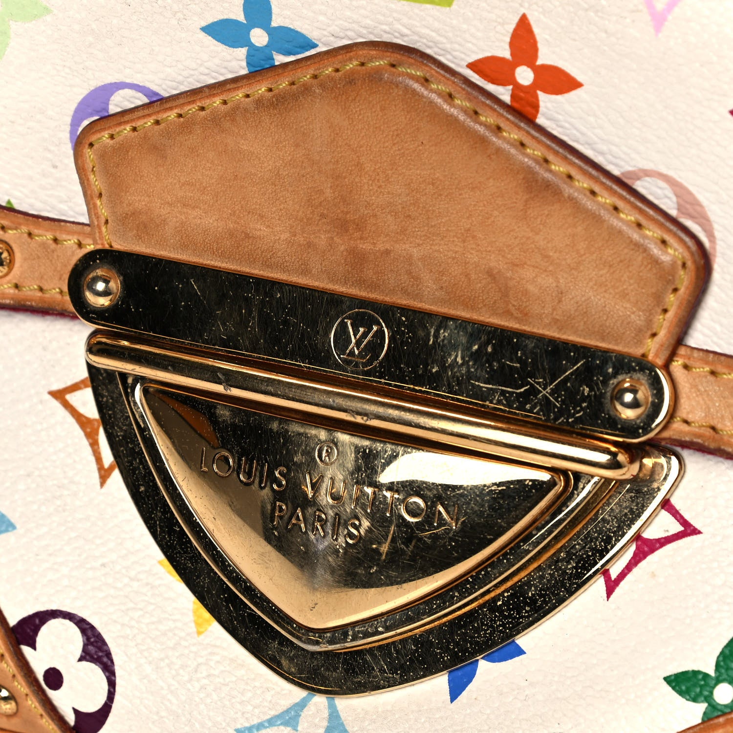 Louis Vuitton Monogram Multicolor Marilyn White 18 of 19