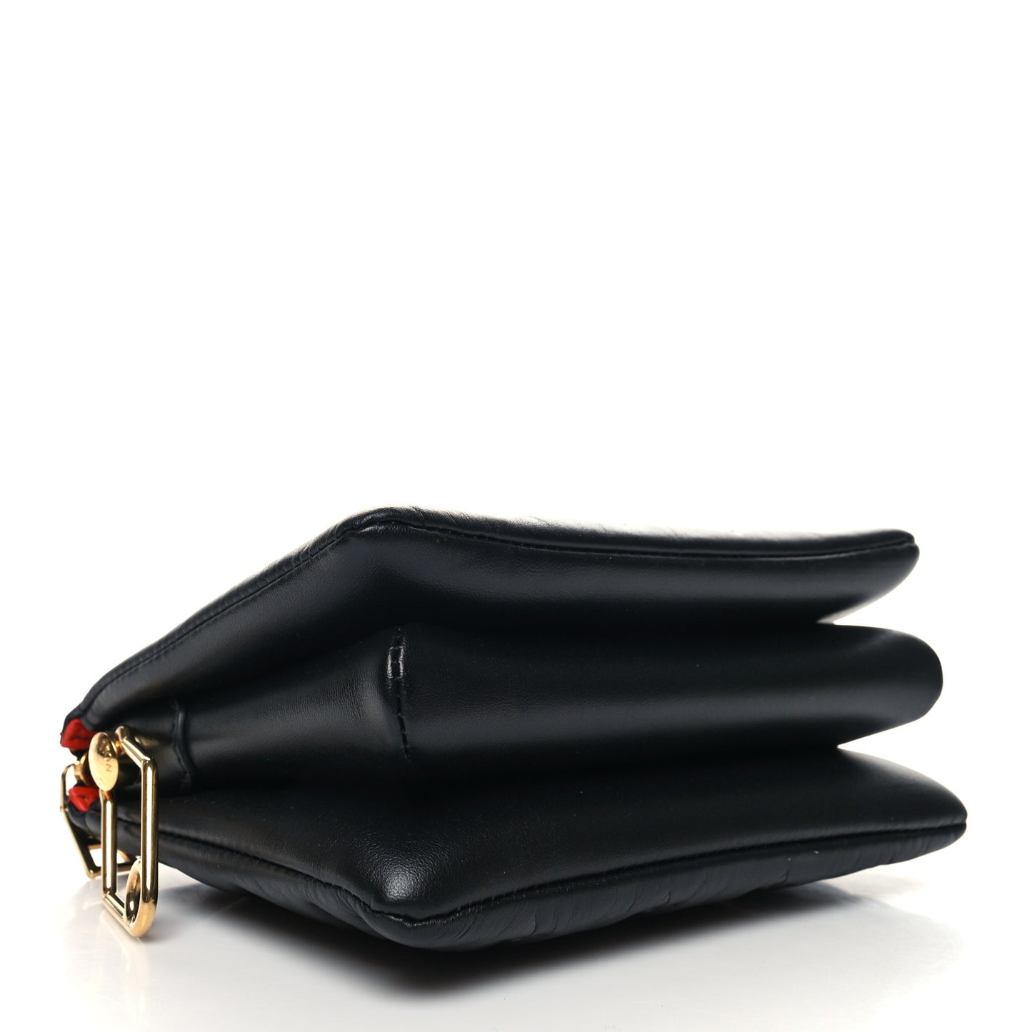 Lambskin Embossed Monogram Coussin BB Black