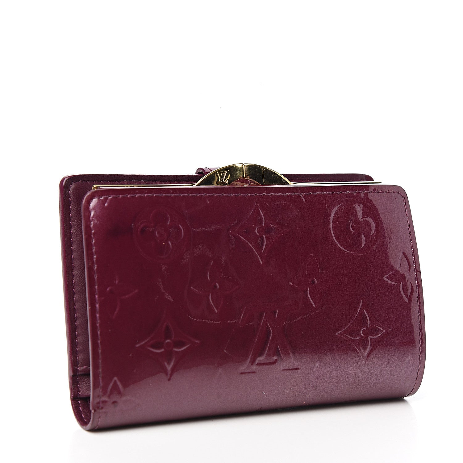 Louis Vuitton Vernis French Purse Wallet Violet 2 of 6