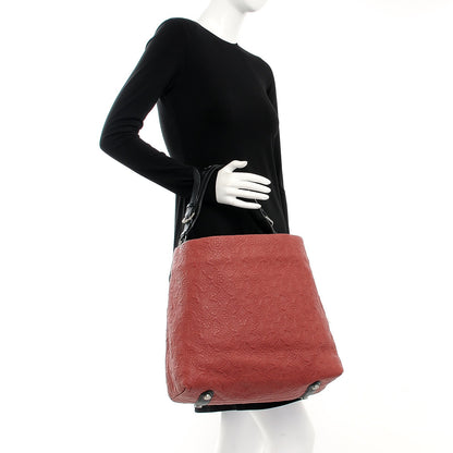 Louis Vuitton Monogram Lambskin Antheia Hobo PM Framboise 2 of 7