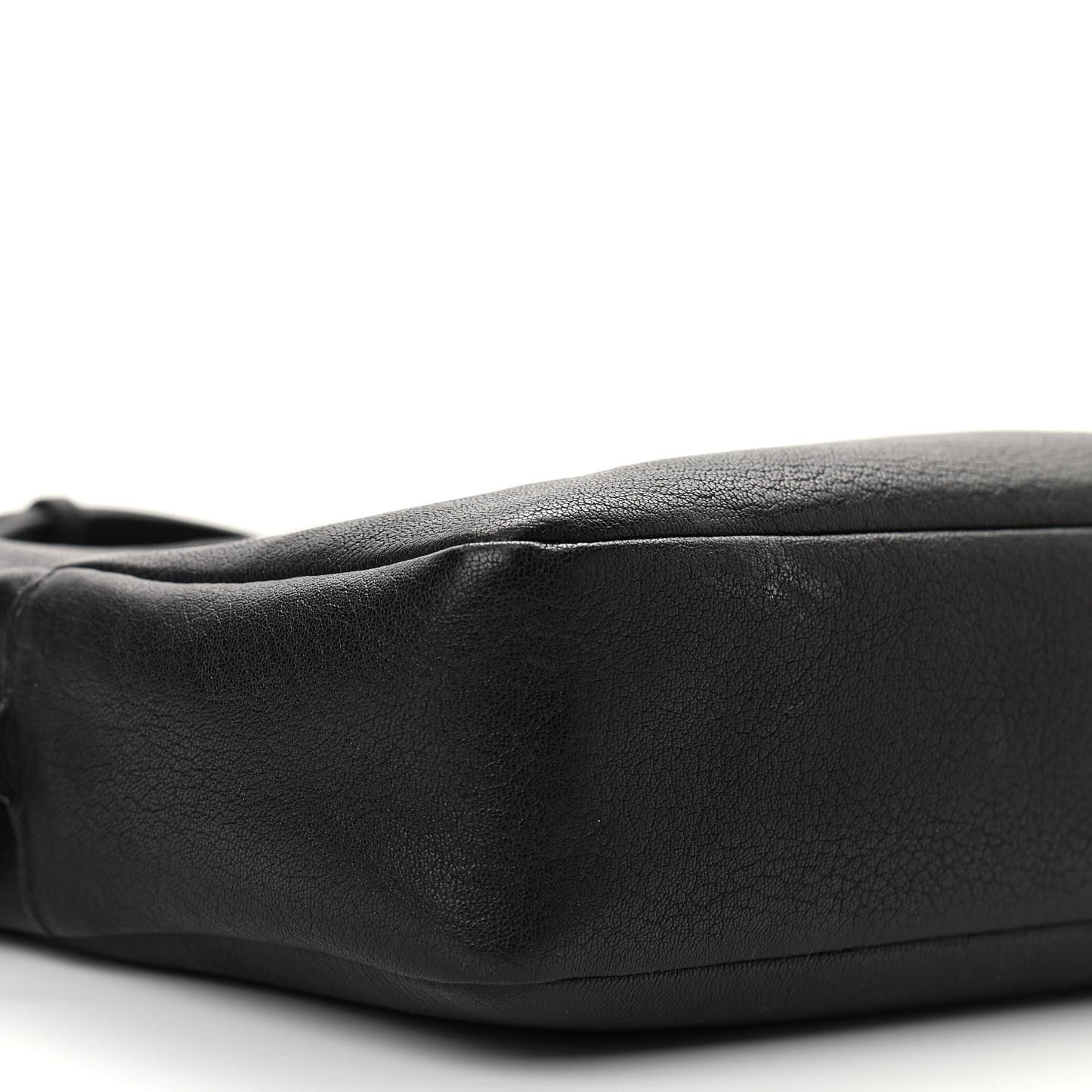 Lambskin Monogram Embossed Small Lou Camera Bag Black