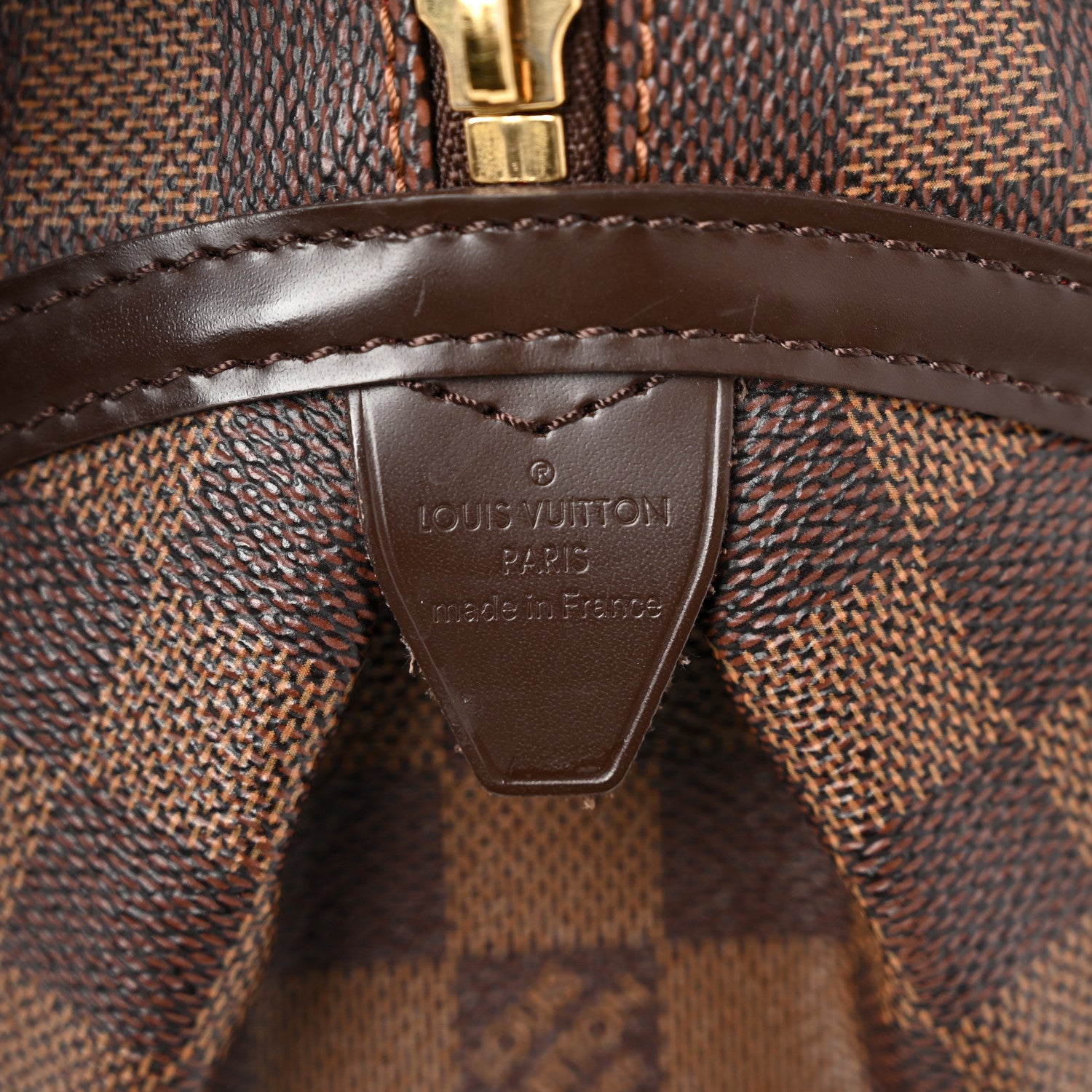 Louis Vuitton Damier Ebene Rivington GM 6 of 11