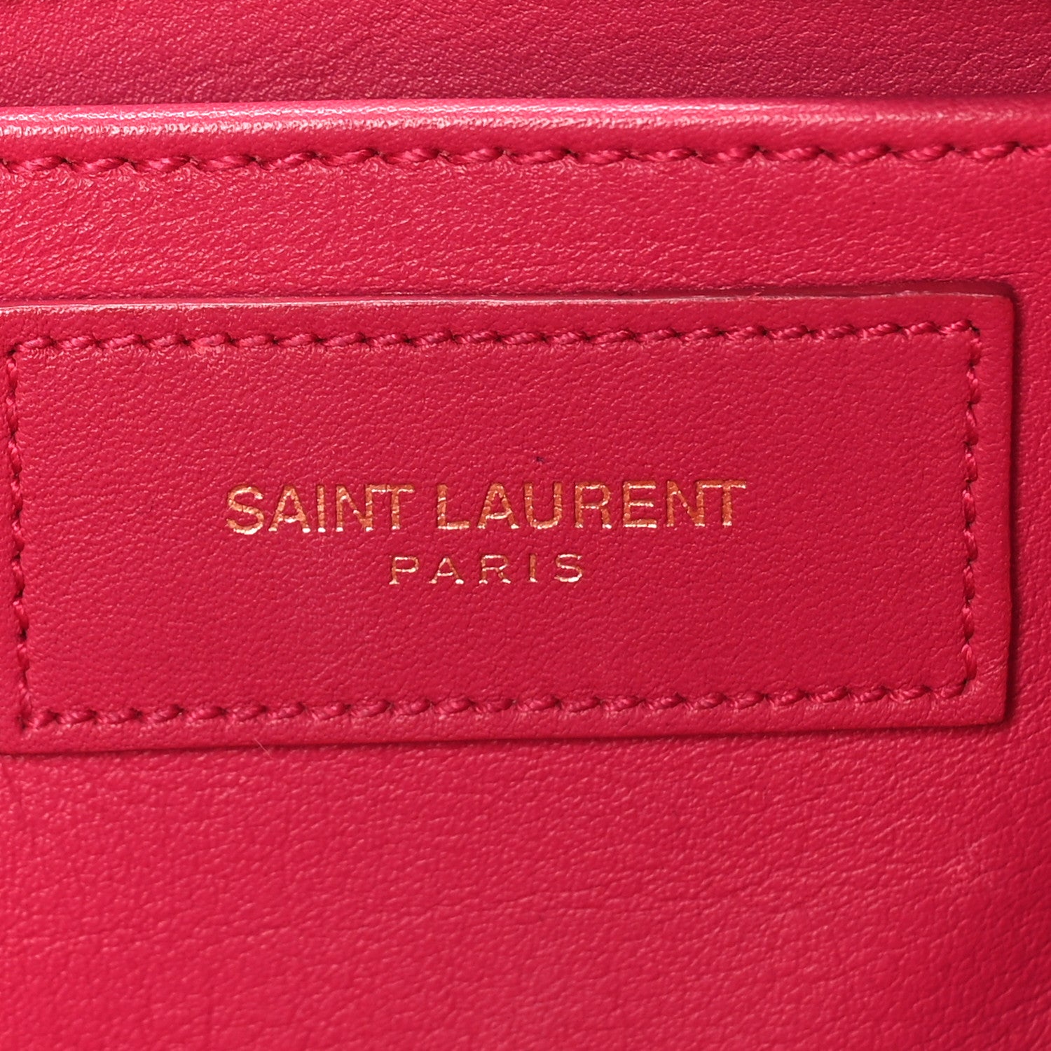 Saint Laurent Calfskin Small Classic Y Cabas Fuchsia 6 of 14