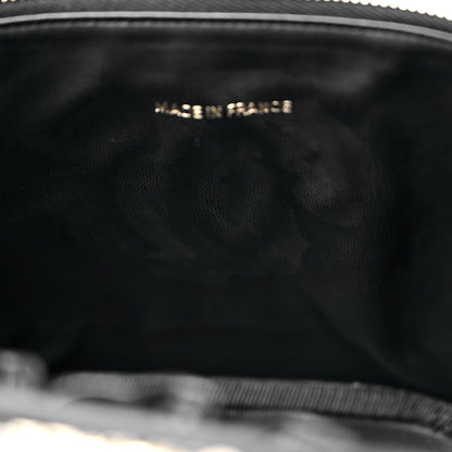 Chanel Caviar Vanity Cosmetic Case Black 12 of 15