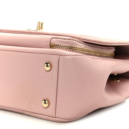 Chanel Caviar Quilted Medium Business Affinity Flap Light Pink 11 of 12