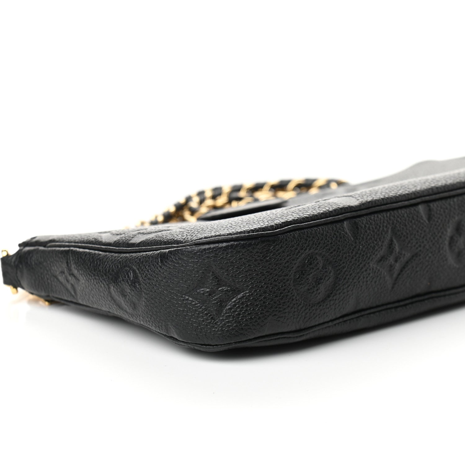 Louis Vuitton Empreinte Monogram Giant Multi Pochette Accessories Large Pochette Black 7 of 8