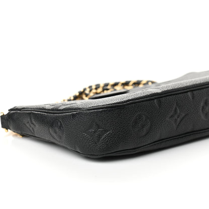 Louis Vuitton Empreinte Monogram Giant Multi Pochette Accessories Large Pochette Black 7 of 8