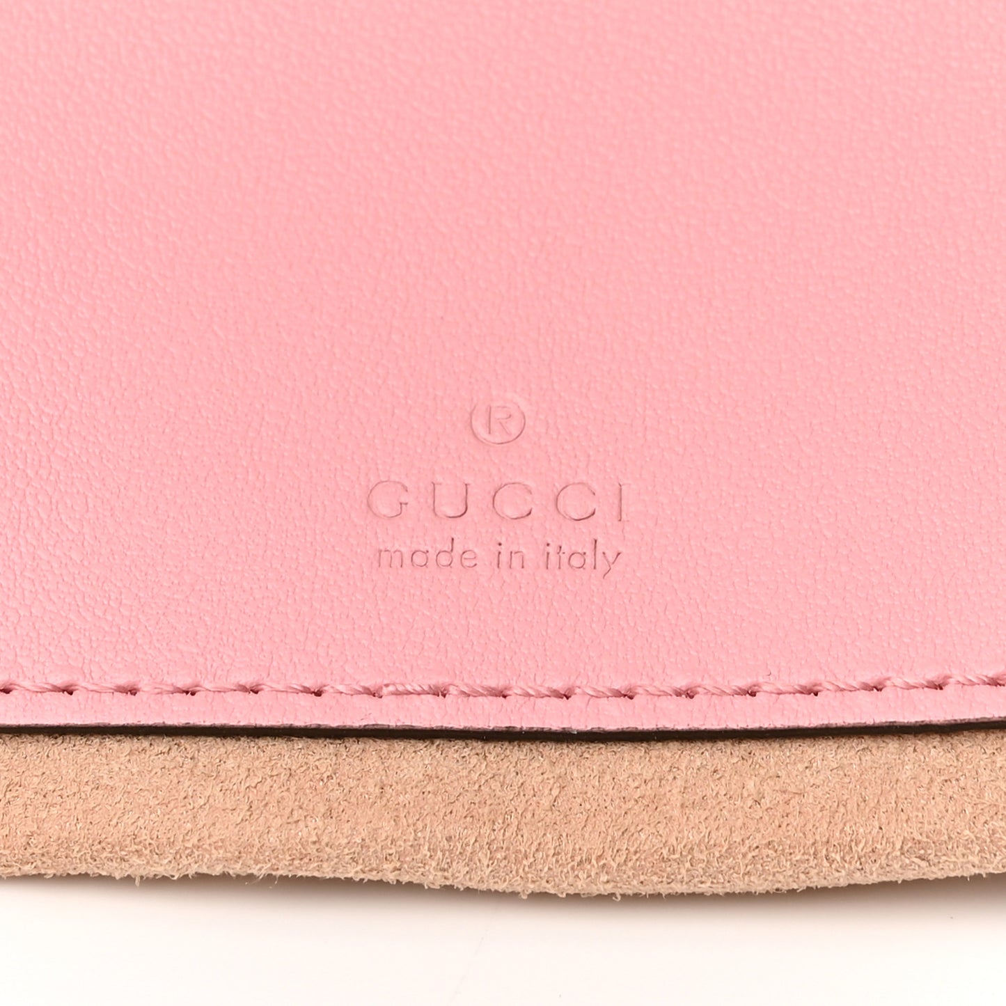 Calfskin Matelasse Mini GG Marmont 2.0 Bucket Bag Wild Rose