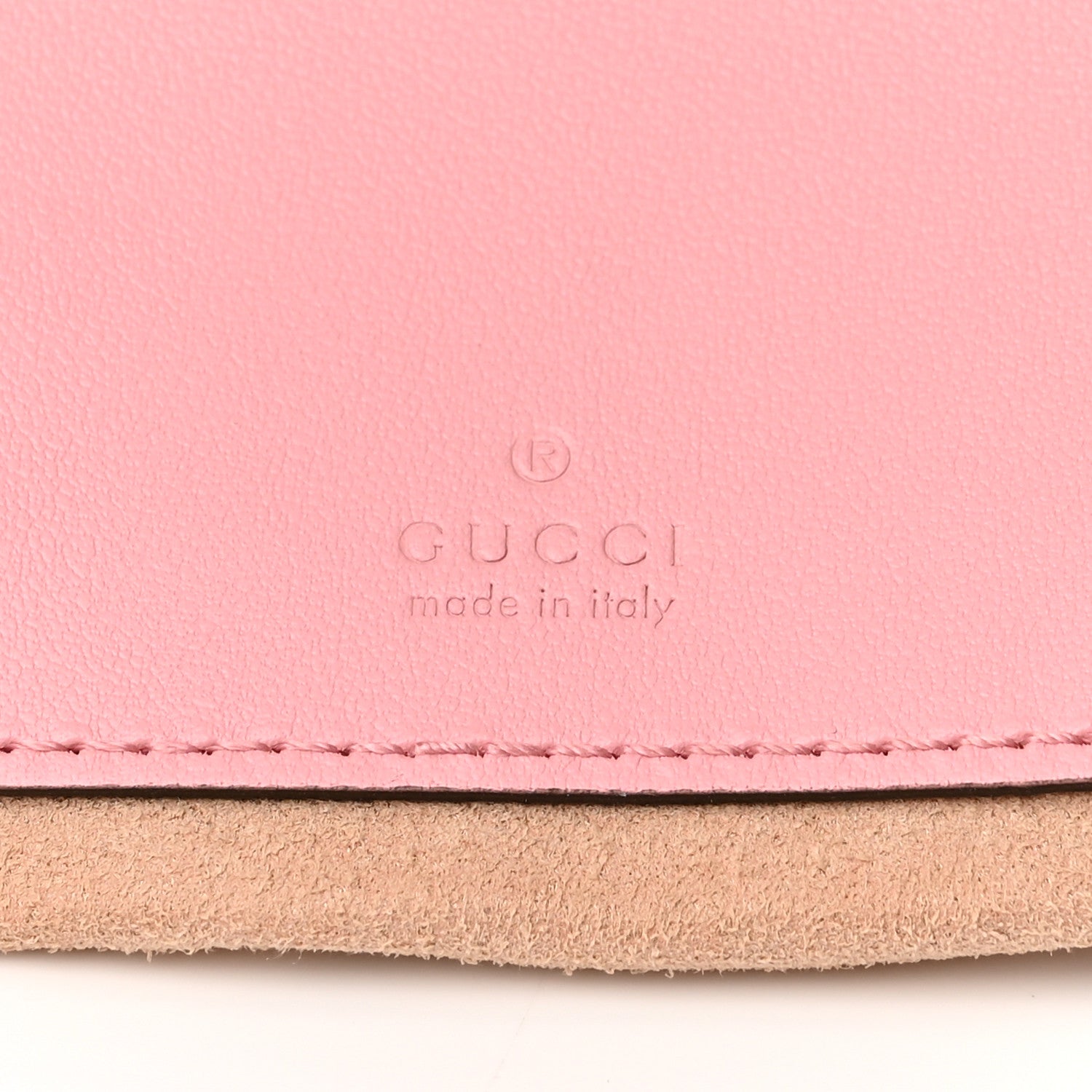 Gucci Calfskin Matelasse Mini GG Marmont 2.0 Bucket Bag Wild Rose 6 of 11