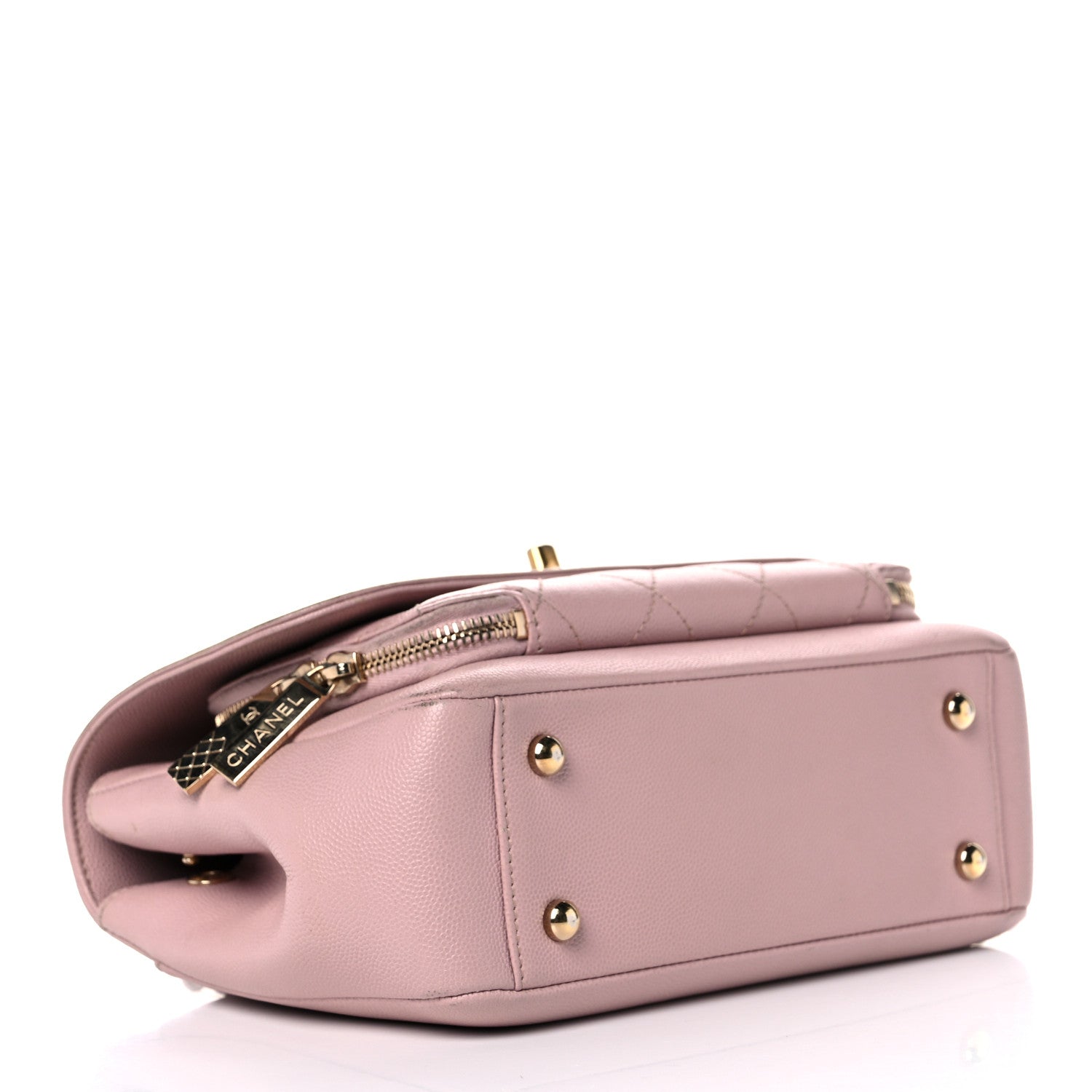 Chanel Caviar Quilted Medium Business Affinity Flap Light Pink 4 of 24