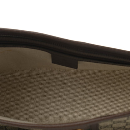 Gucci GG Supreme Monogram Web Toiletry Case Brown 5 of 7