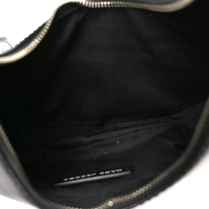 Marc Jacobs Crinkled Calfskin Crusier Crescent Bag Black 5 of 10