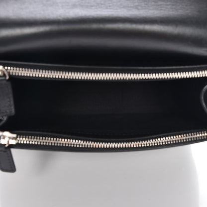 Alexander McQueen Calfskin Studded Small Padlock Crossbody Bag Black 5 of 12