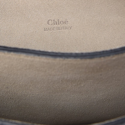 Chloe Suede Calfskin Medium Faye Shoulder Bag Black 7 of 8