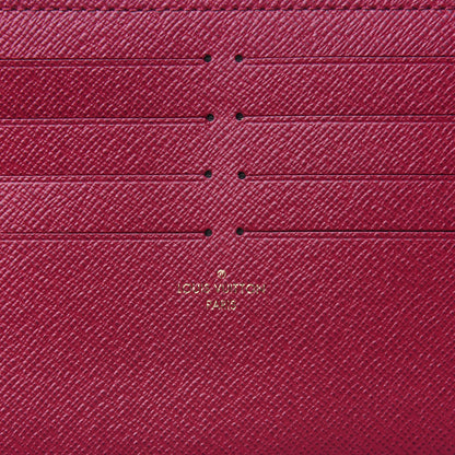 Louis Vuitton Calfskin Felicie Card Holder Insert Fuchsia 6 of 6