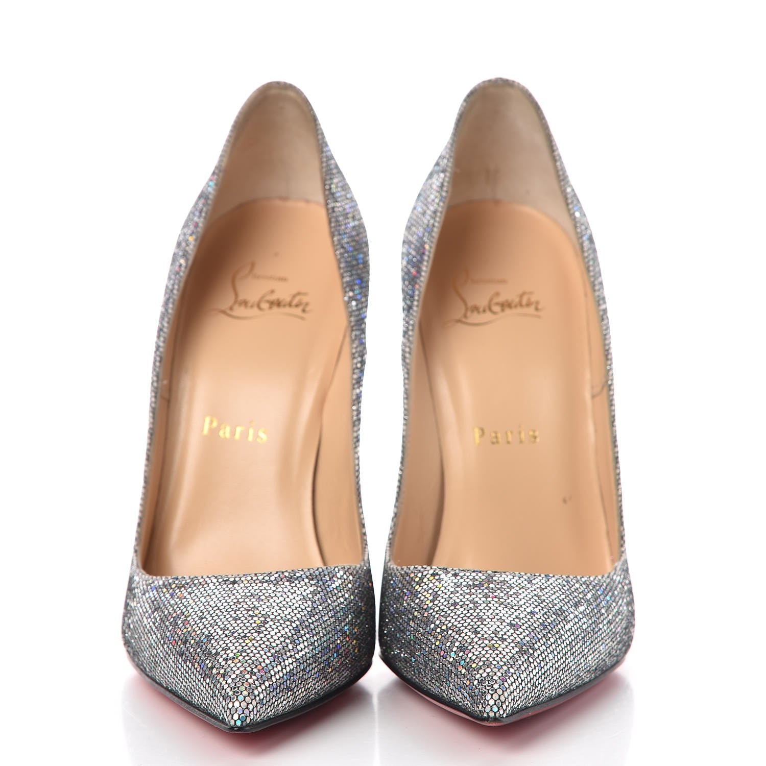 Christian Louboutin Glitter So Kate 120 Pumps 36.5 Disco Ball Multicolor 2 of 8