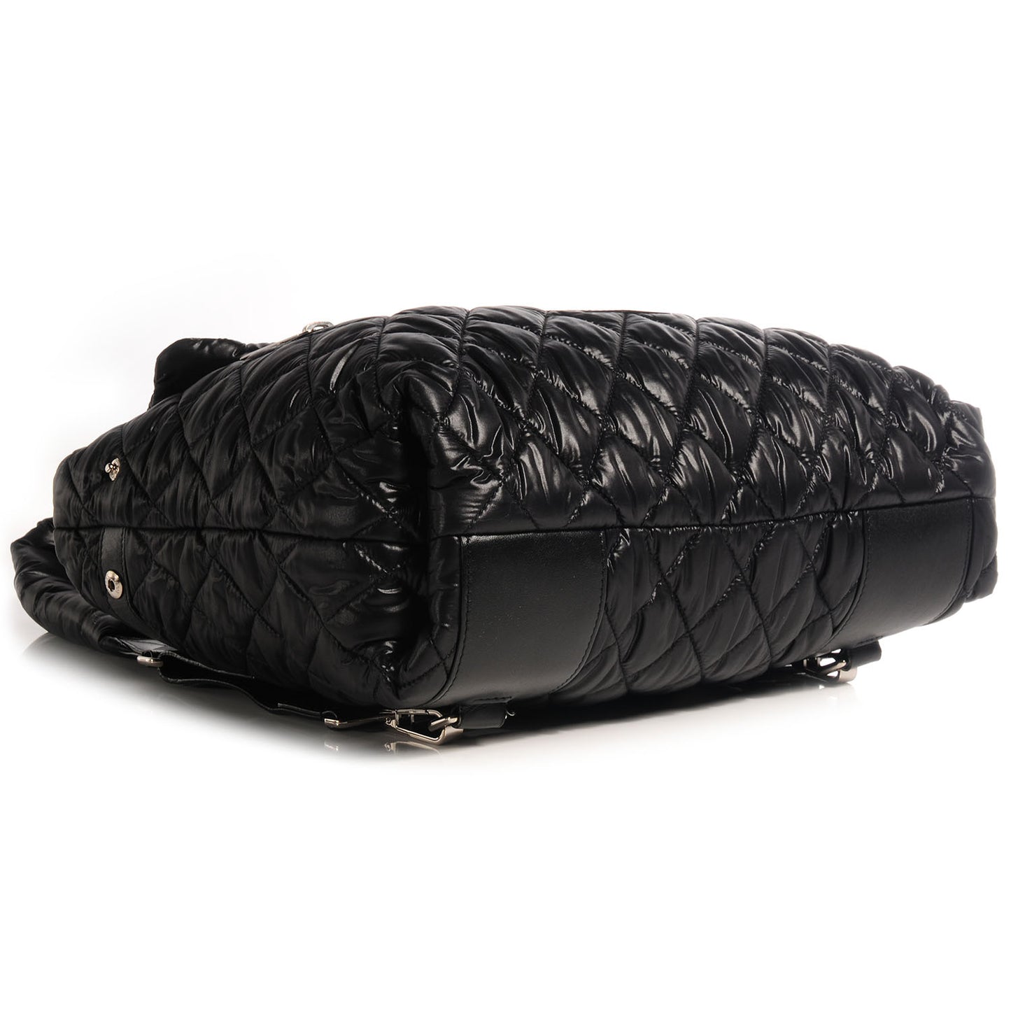 Nylon Coco Cocoon Backpack Black