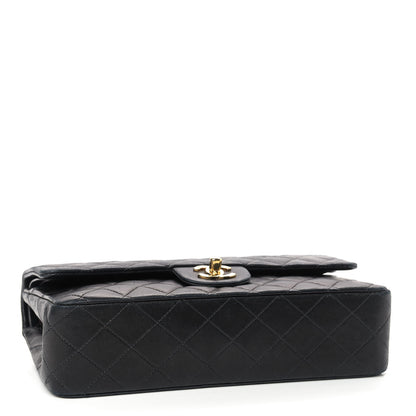 Chanel Lambskin Quilted Medium Double Flap Black 4 of 10