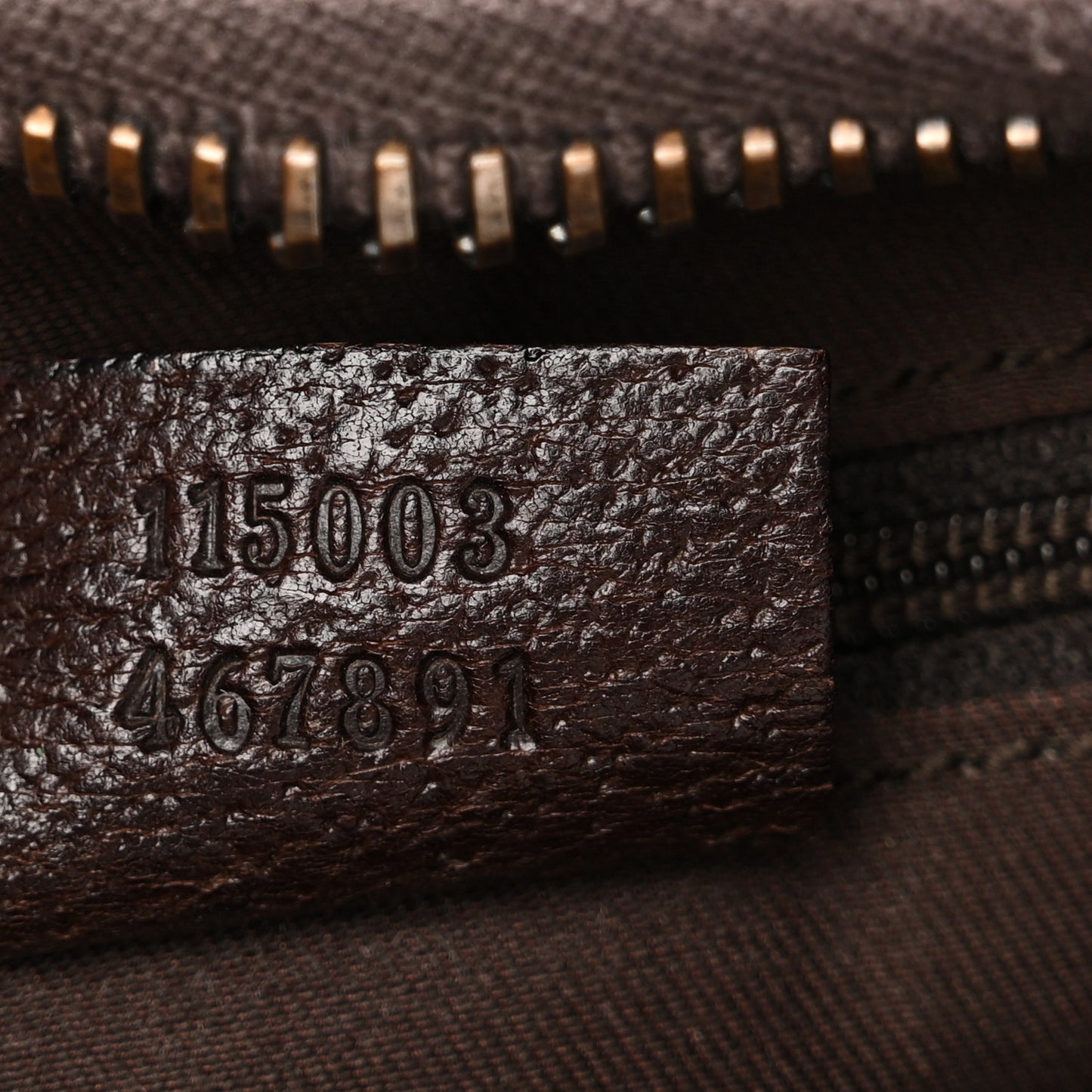 Monogram Shoulder Bag Dark Brown