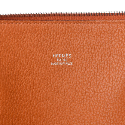Hermes Taurillon Clemence Bolide 45 Potiron 6 of 15