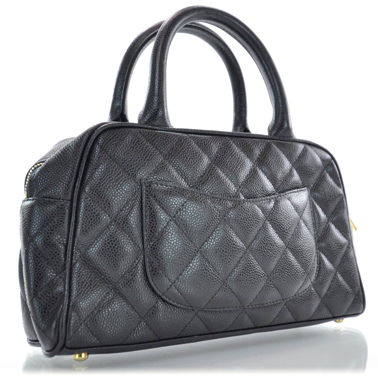 Caviar Small Bowler Black